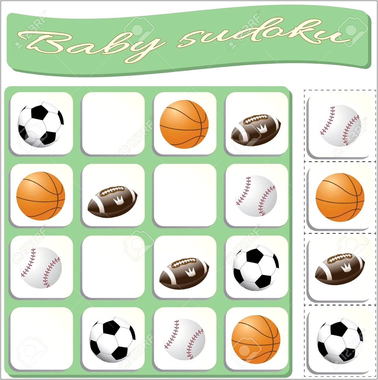 Free Printable Sports Ball Templates For Prek