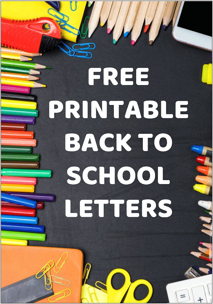 Free Printable Teacher And School Picture Template