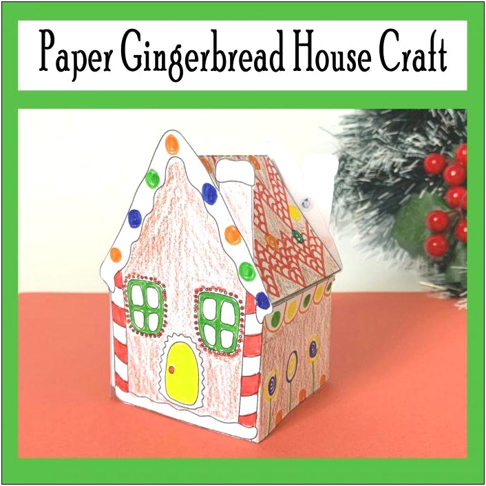 Free Printable Templates For Gingerbread House