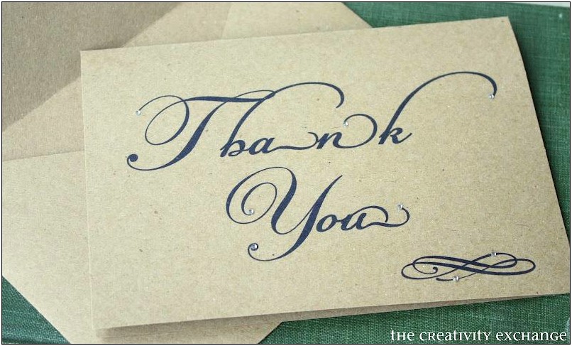 Free Printable Thank You Note Card Templates