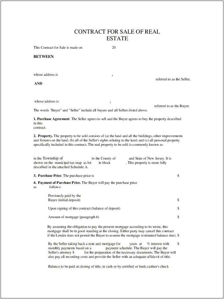 Free Property Purchase Memorandum Of Agreement Template