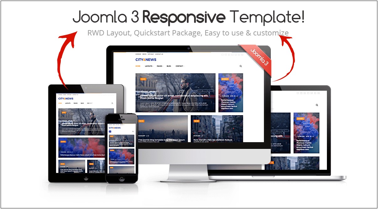 Free Responsive Blogger Templates For News Portal