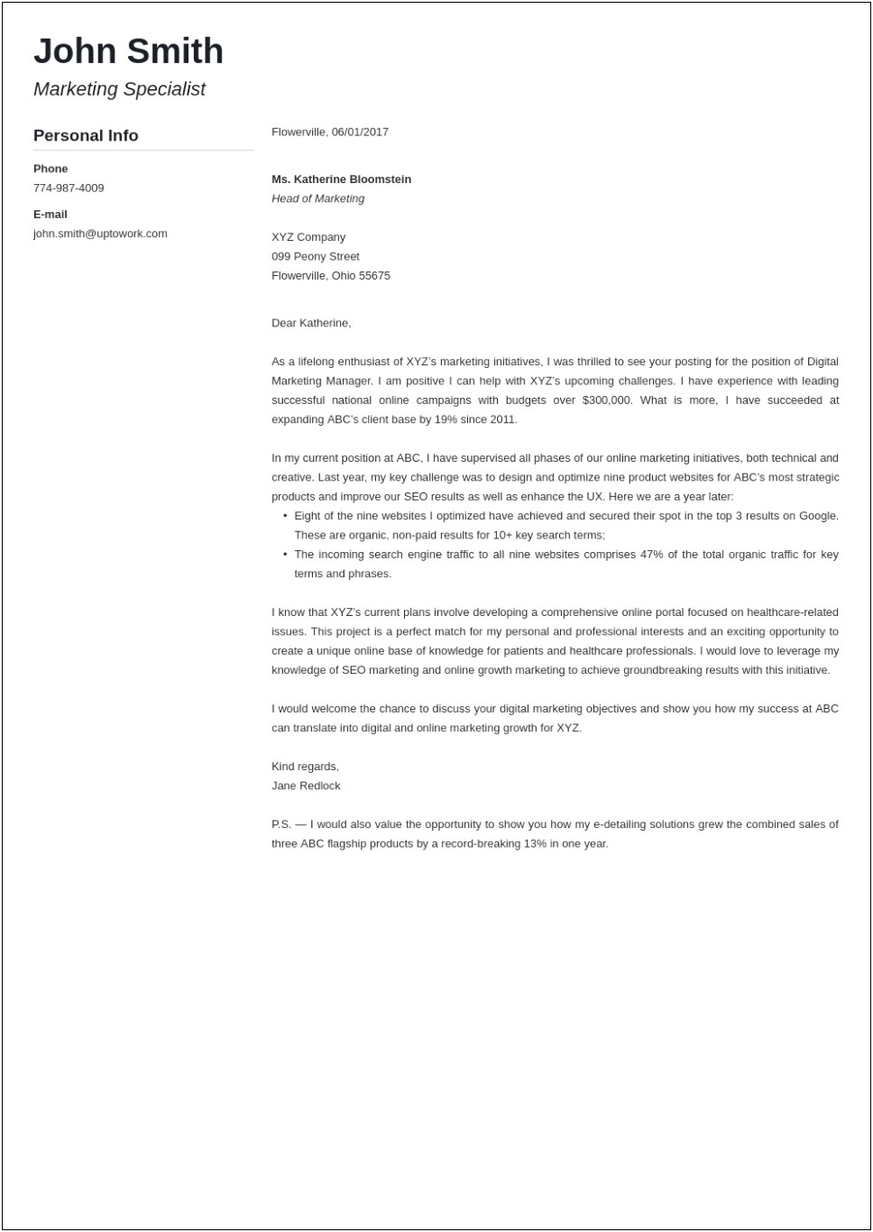 Free Sample Business Introduction Letter Template