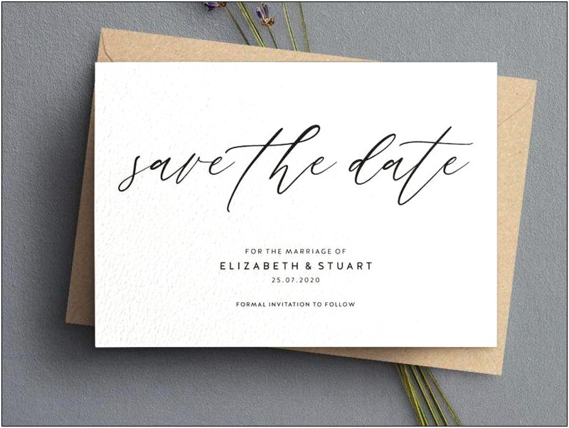 Free Save The Date Event Templates For Word