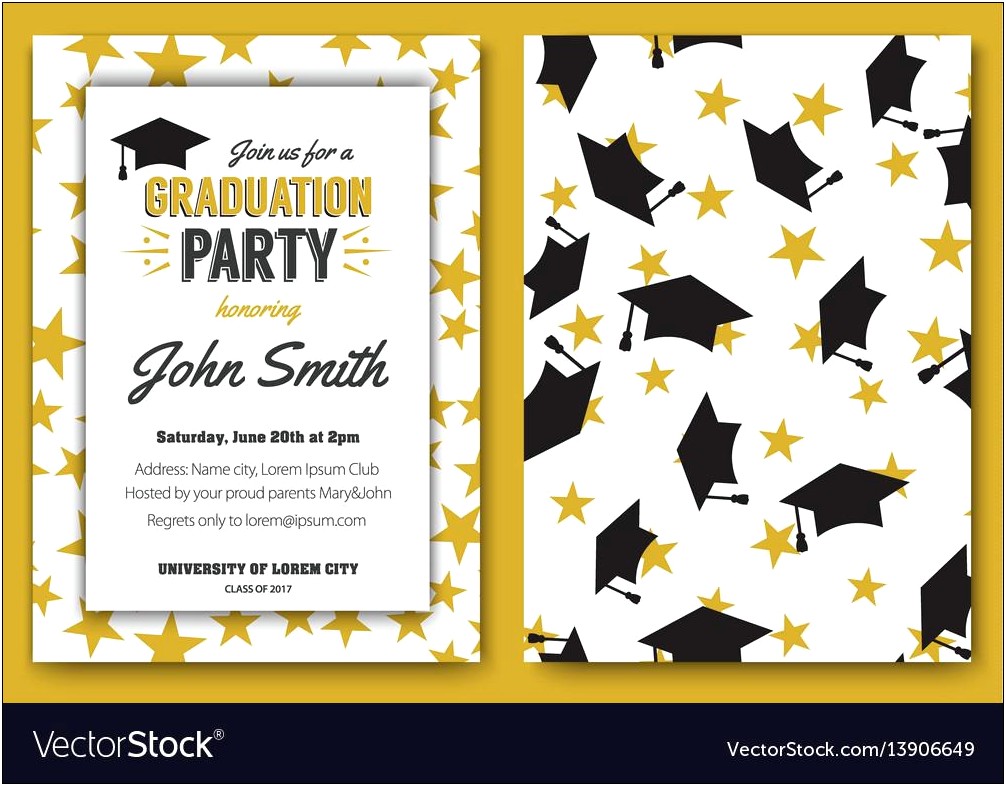 Free Save The Date Graduation Party Templates