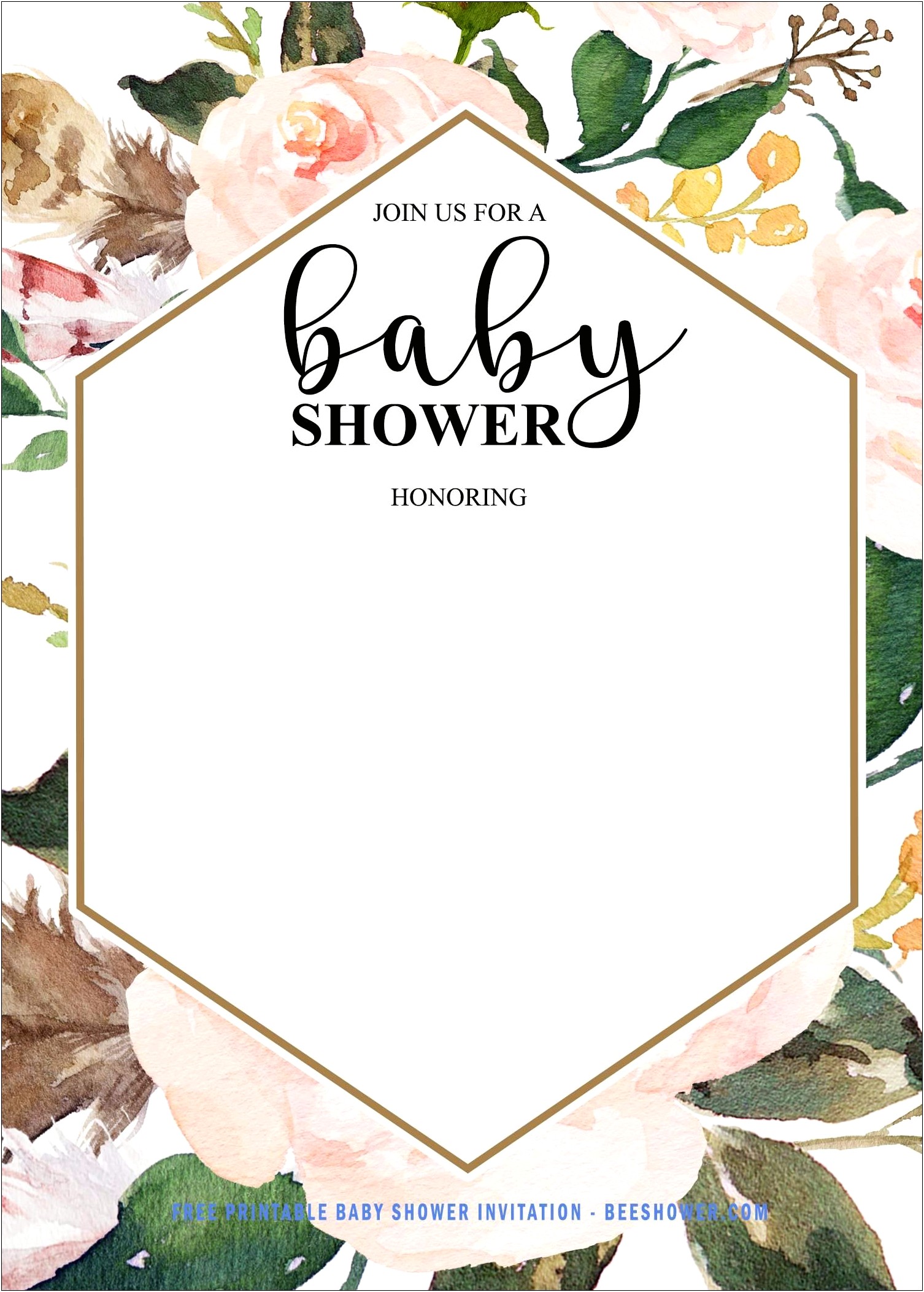 Free Save The Date Templates Baby Shower