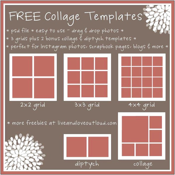 Free Simple Collage Templates For Phone Online