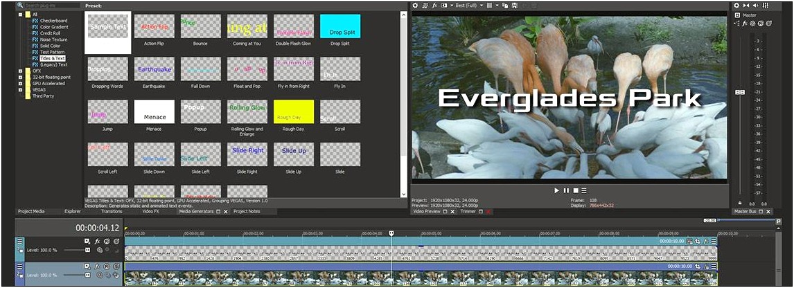 Free Sony Vegas Pro 10 Templates For Slideshow