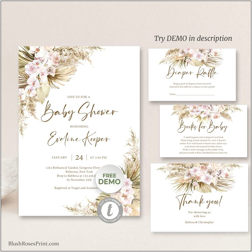 Free Sprinkle Shower Invitation Templates For Word