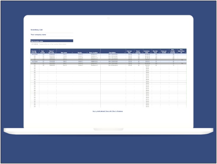 Free Supply Chain Management Excel Templates