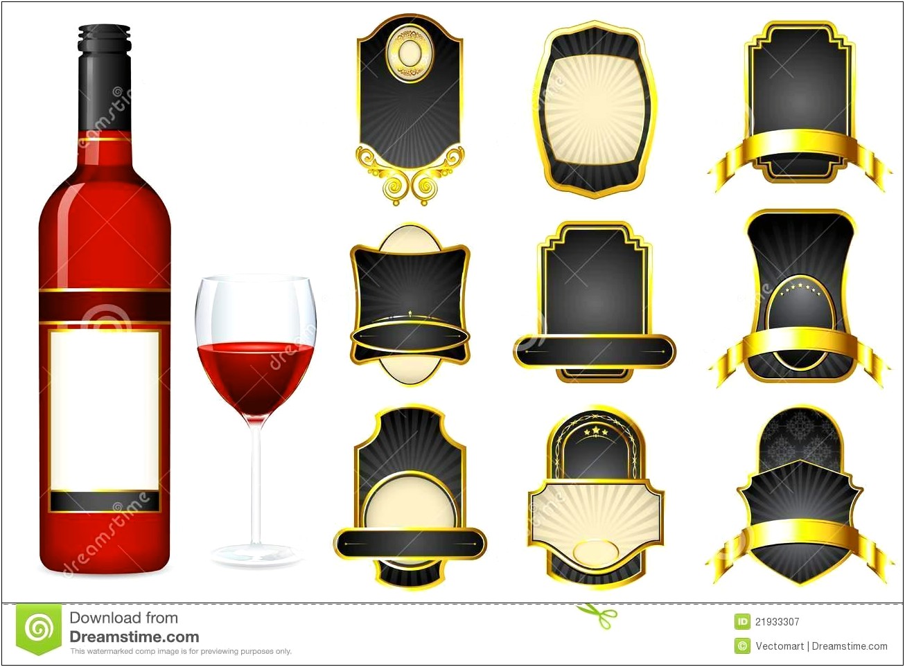 Free Template And Designs For Wine Bottle Labels