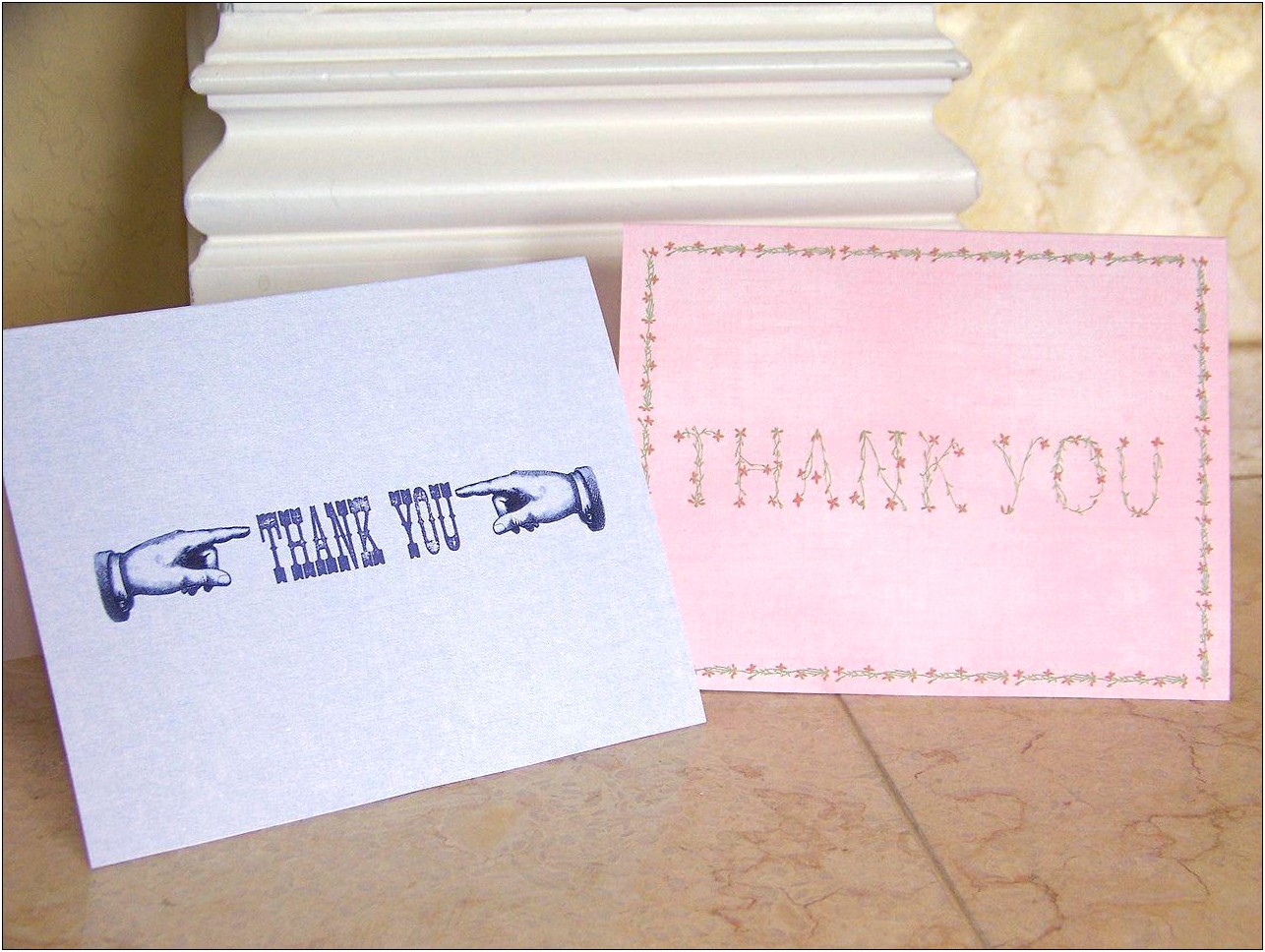 Free Template For A2 Thank You Cards