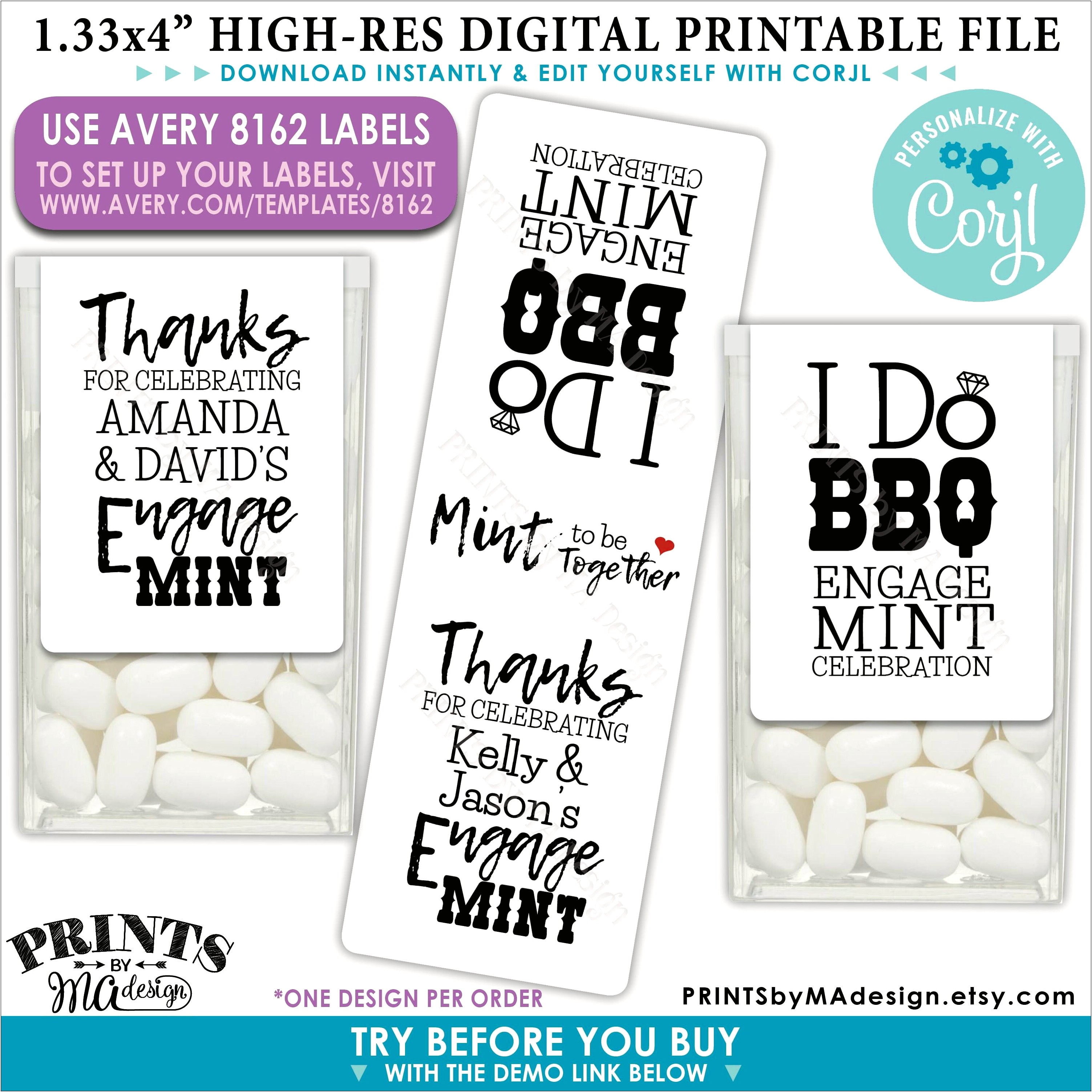 Free Template For Avery 8162 Labels Templates Resume Designs 