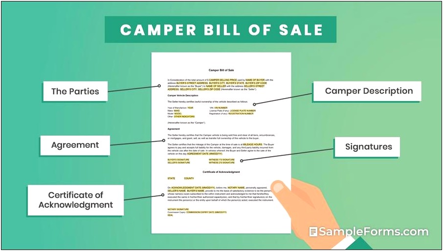 Free Template For Kentucky Bill Of Sale