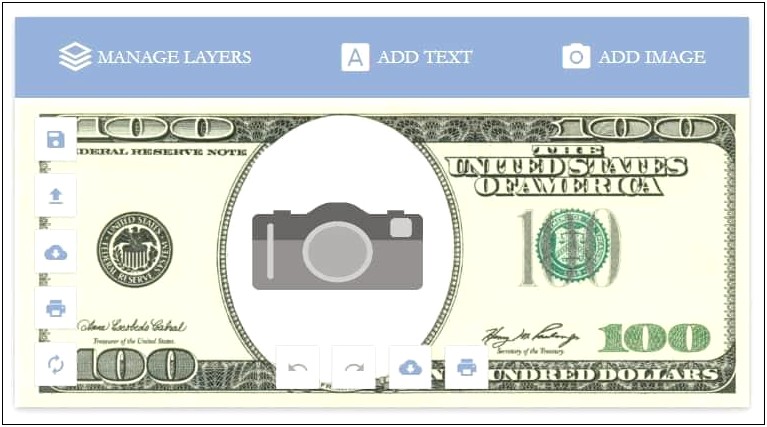Free Template For Printable Money For Classroom