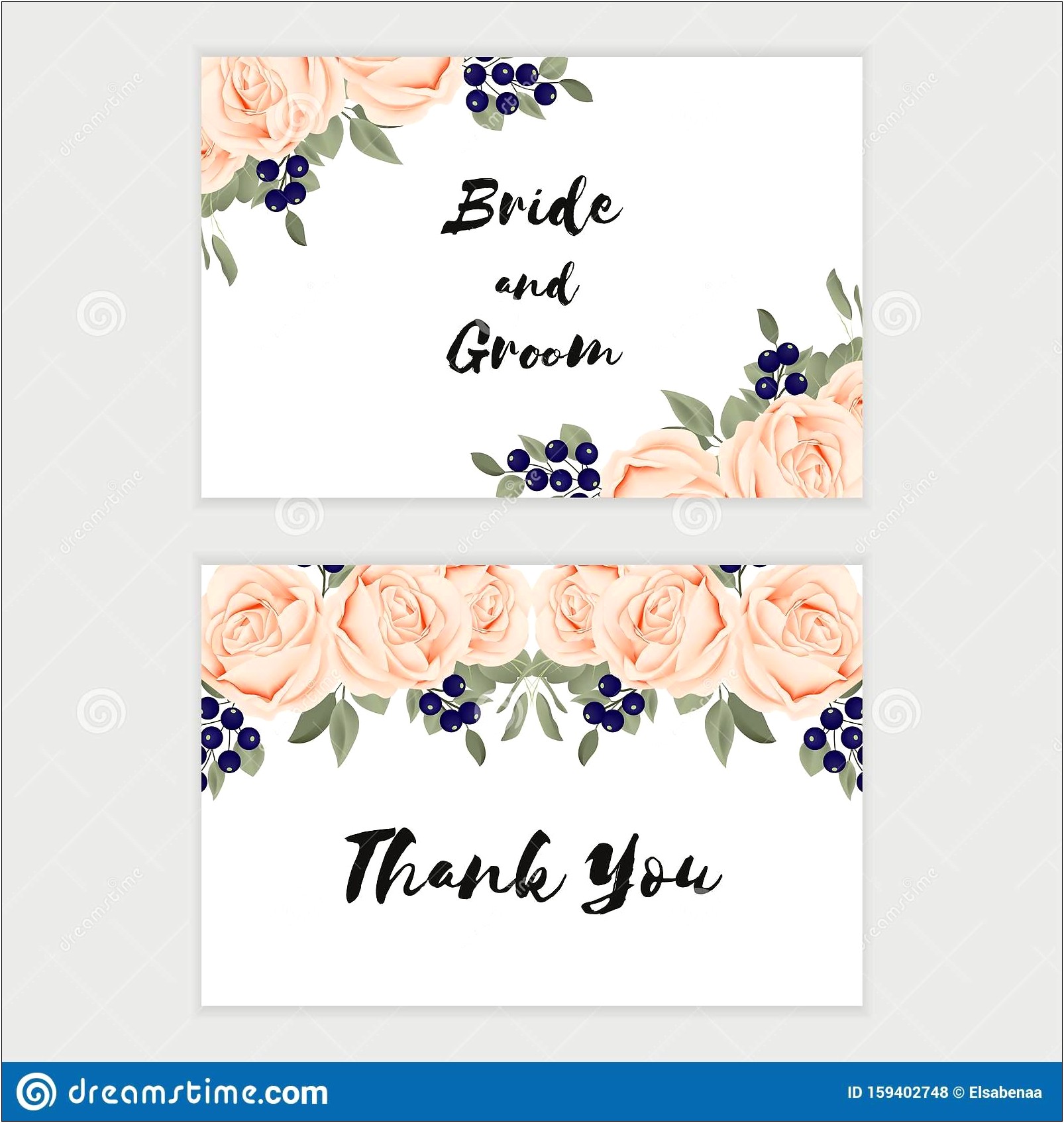 Free Template For Thank You Cards Wedding