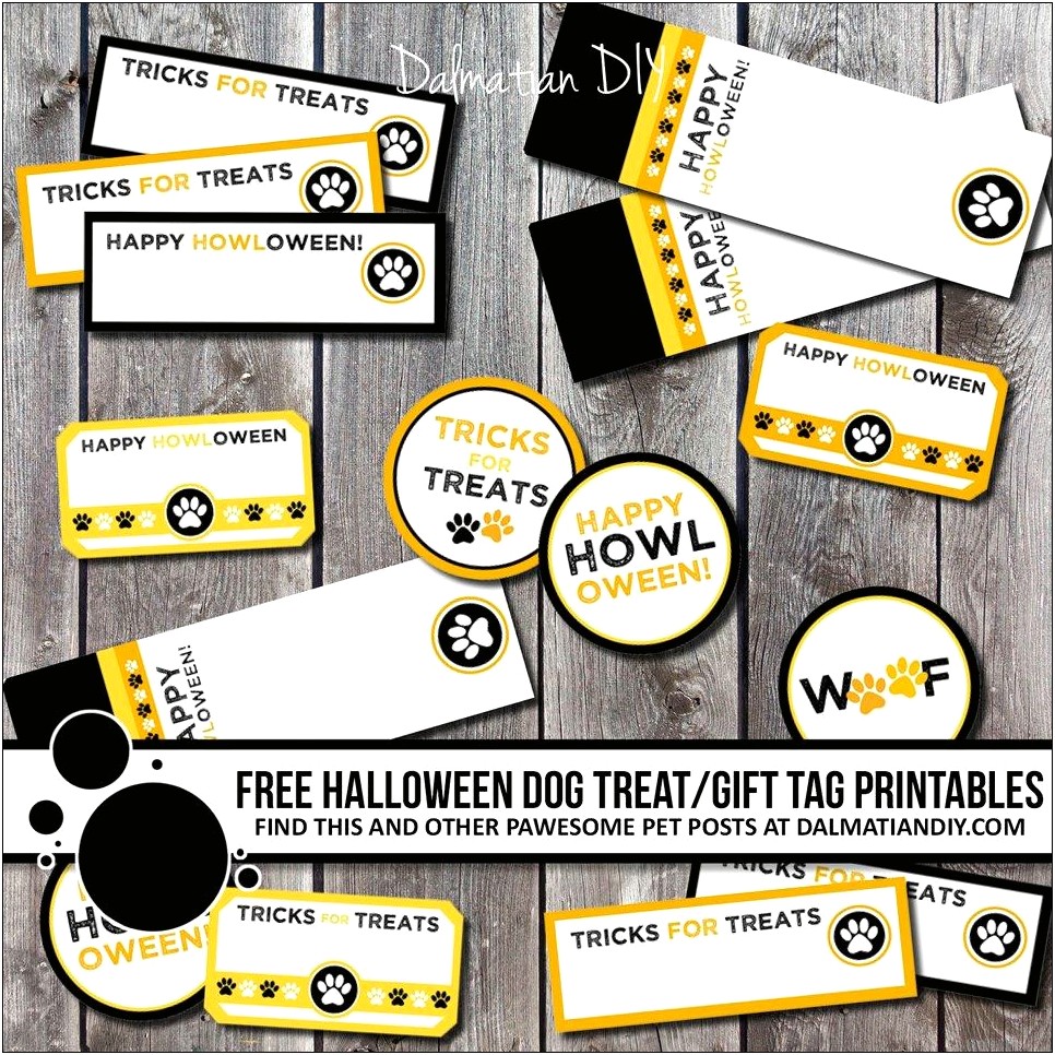 Free Template Halloween Gift Tags From To