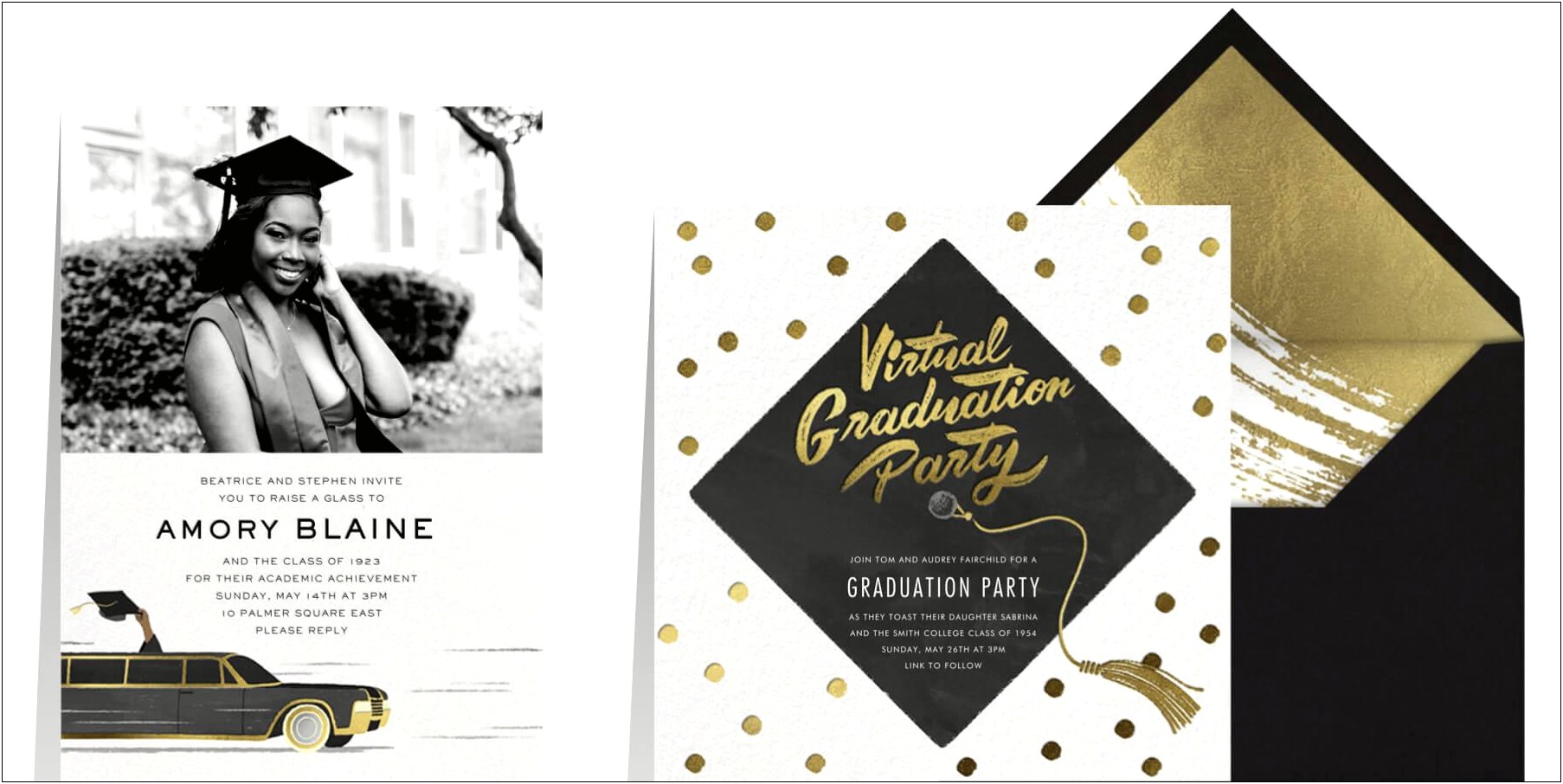 Free Template To Host Graduation Dinner Invitation