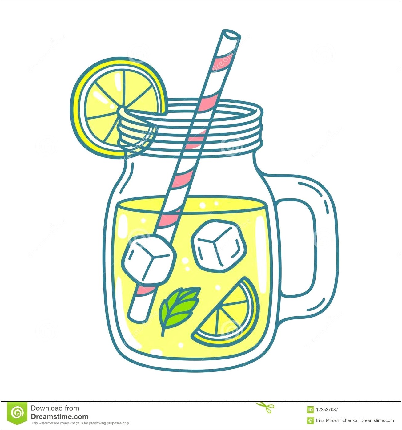 Free Templates And Mason Jar And Lemonade