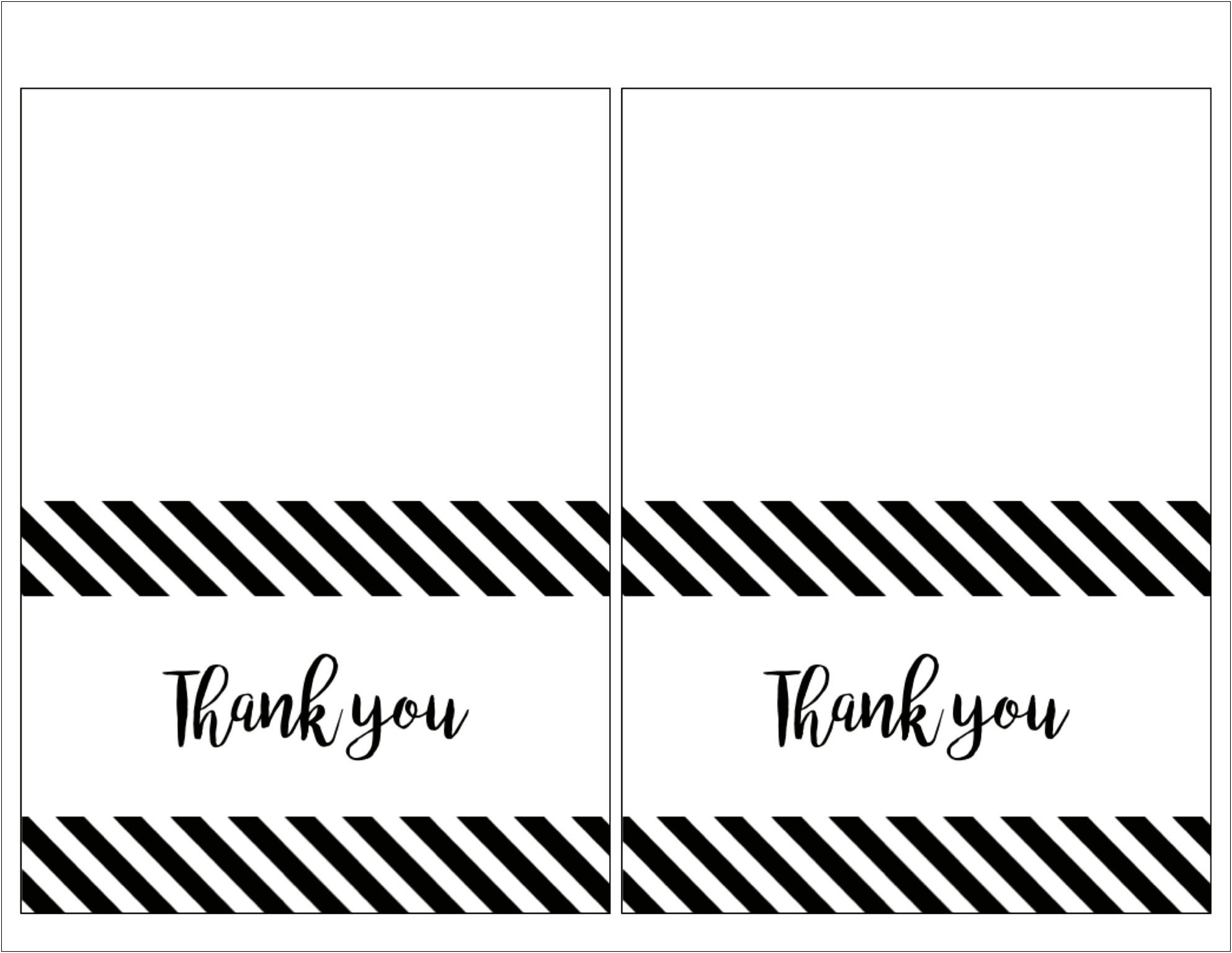 Free Thank You Card Template From Students