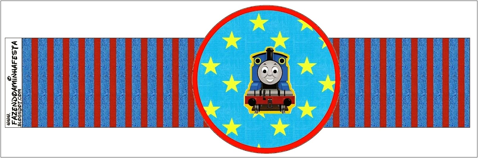 Free Thomas The Tank Engine Party Invitations Templates