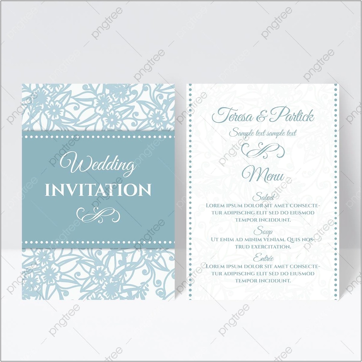 Free Wedding Order Of Service Templates Turquoise