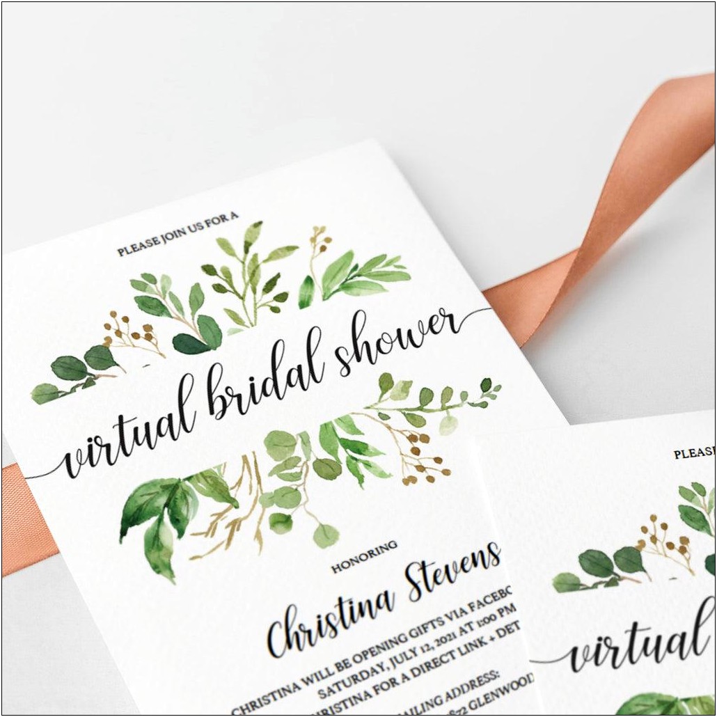 Free Wedding Shower Invitation Templates For Mac