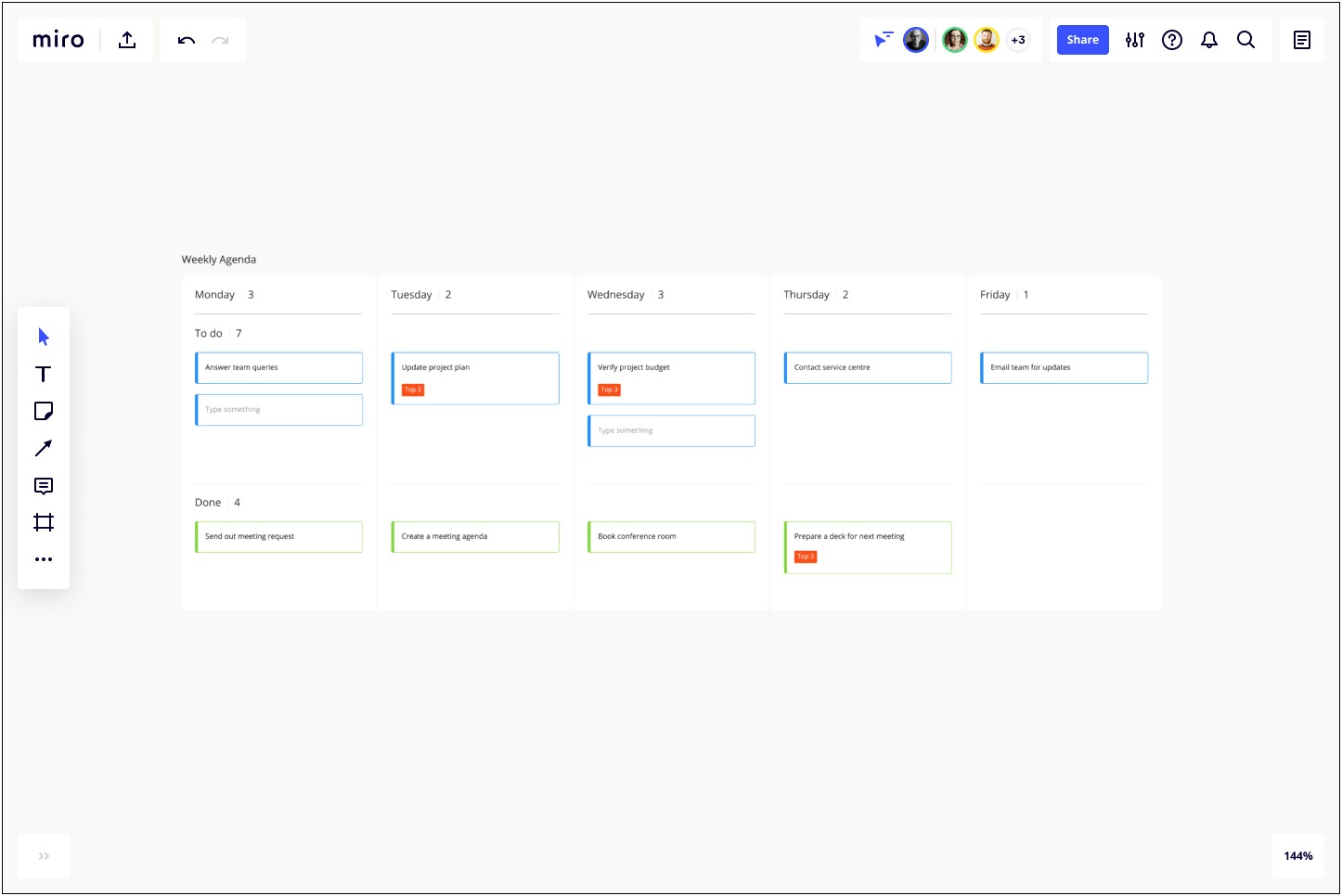 Free Weekly Planner Template For Learning Cente