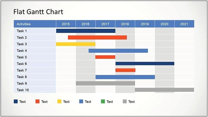 Gantt Chart Template Powerpoint Free Download