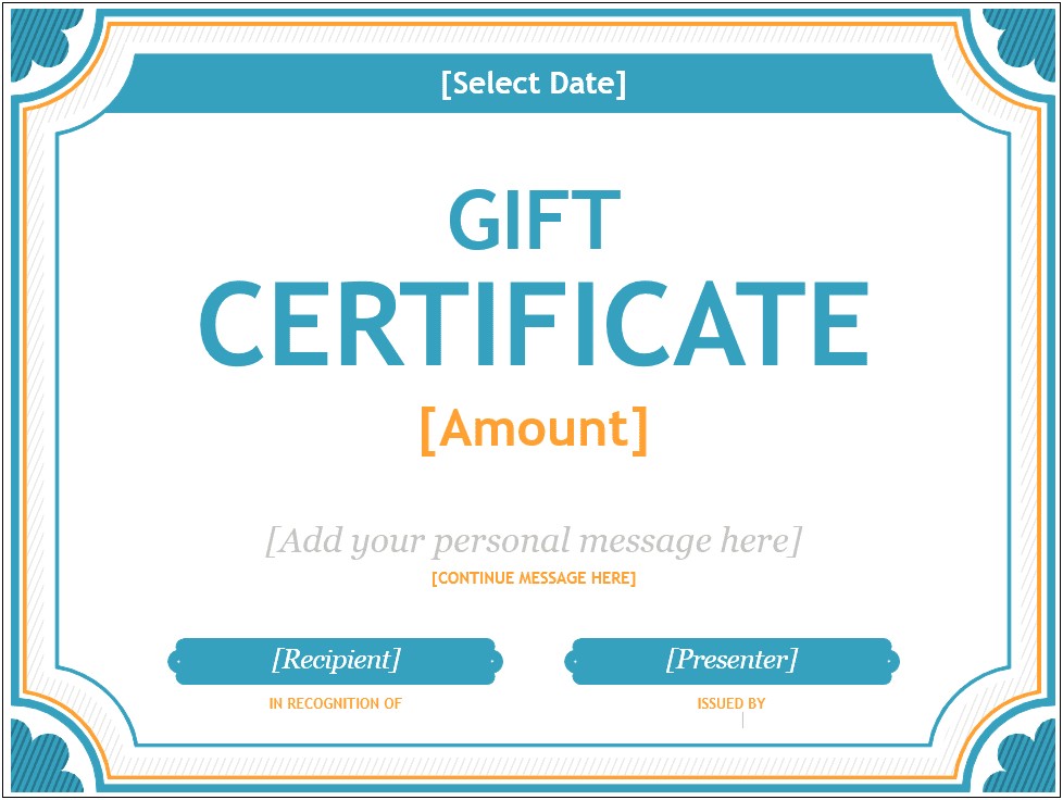 Gift Certificate Template For Free Eye Exam