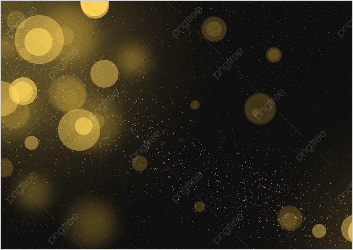 Glowing Gold Paritcles After Effects Free Template