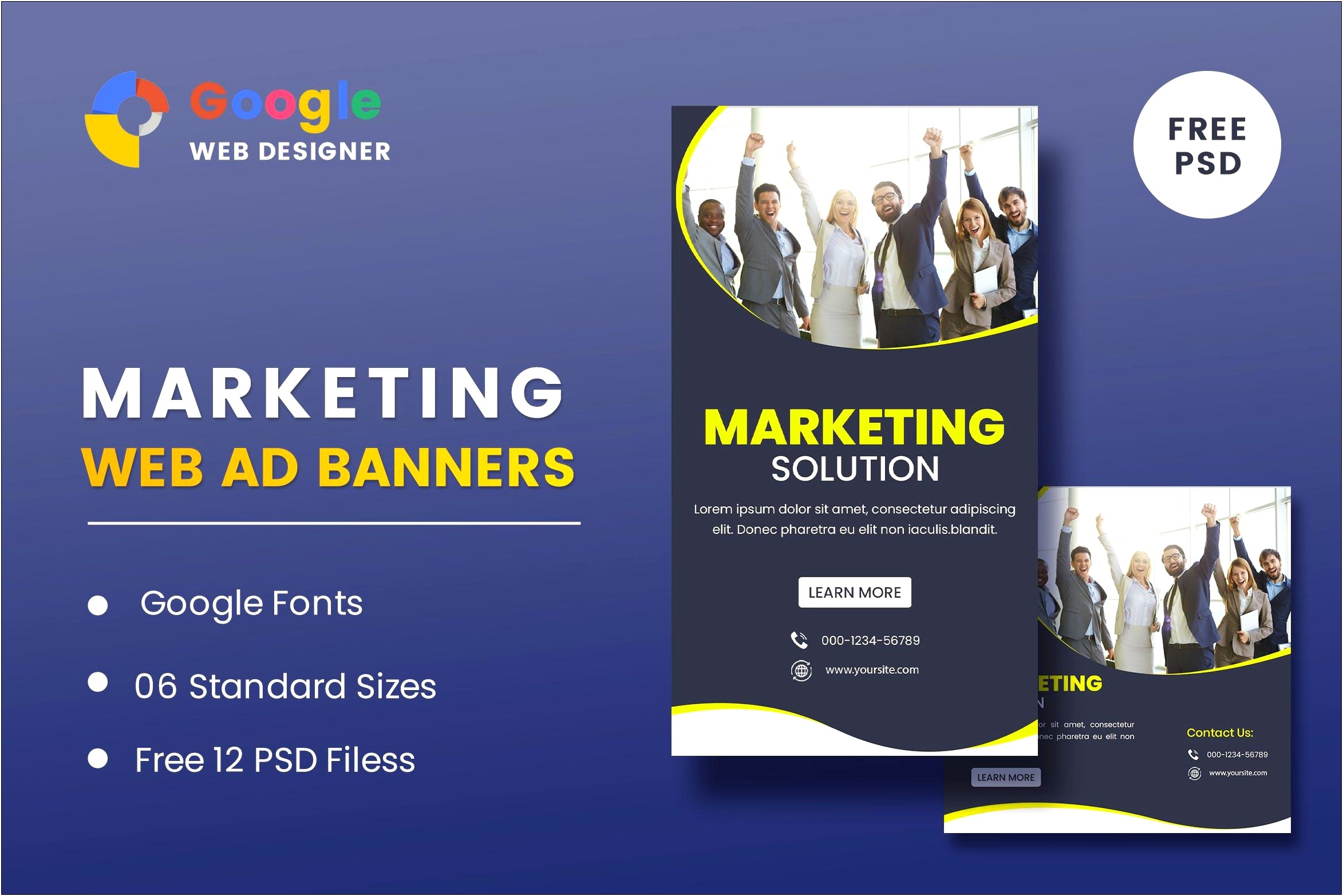 Google Web Designer Banner Templates Free