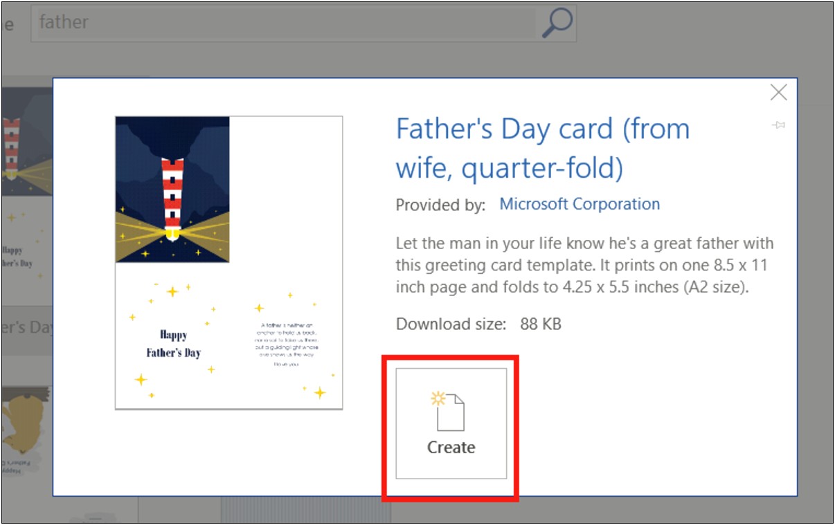 Greeting Card Templates Free Download Microsoft Office