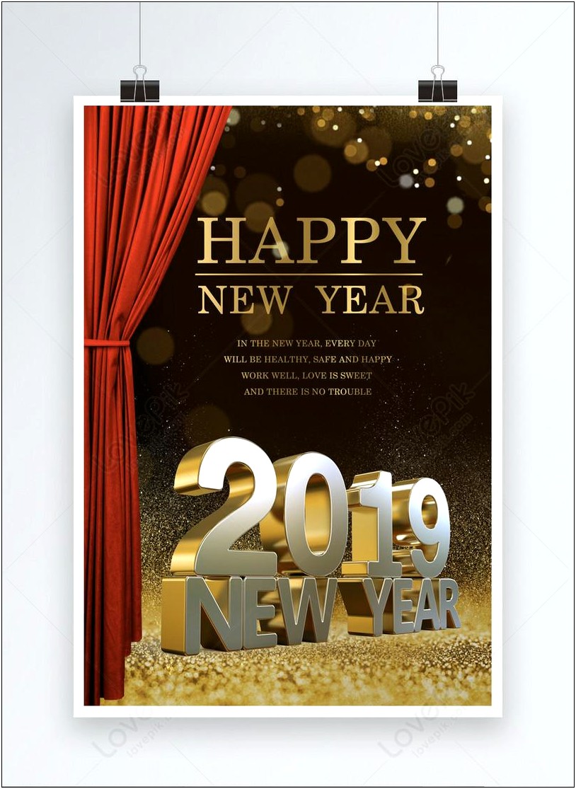 Happy New Year After Effects Template Free Download