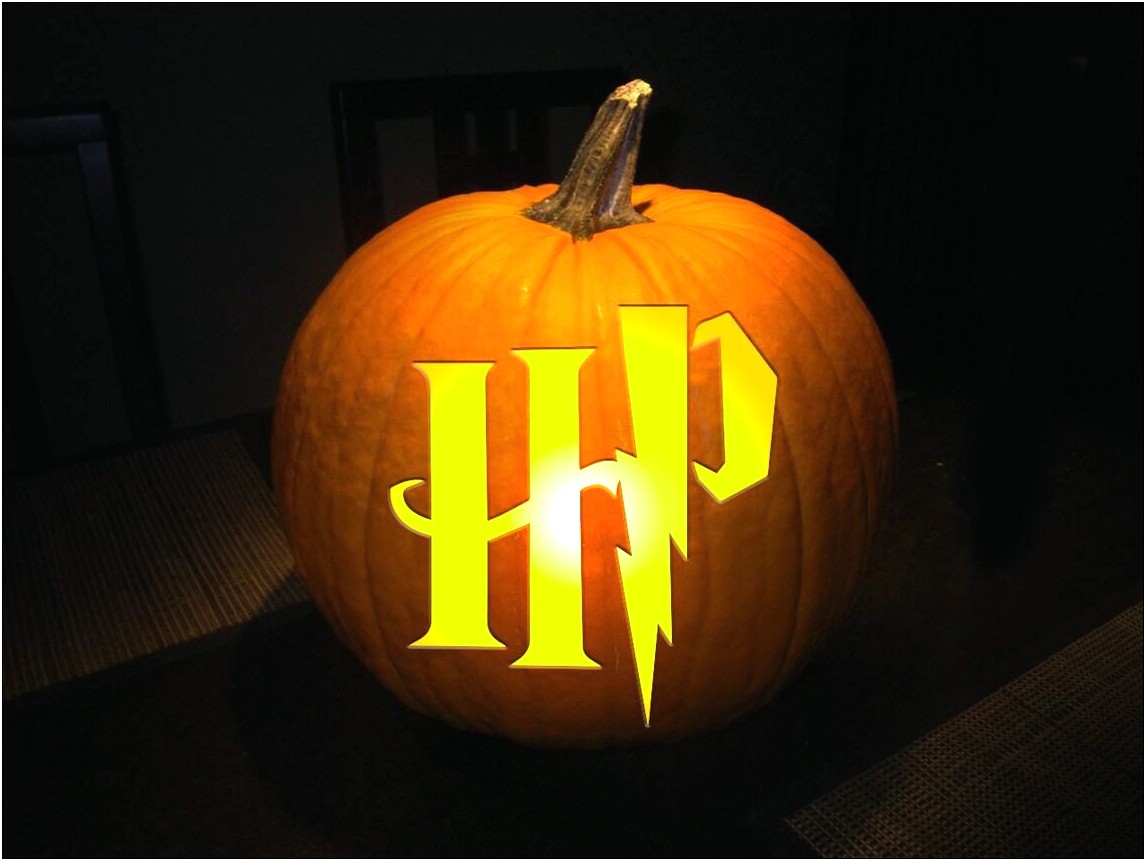 Harry Potter Pumpkin Carving Templates Free