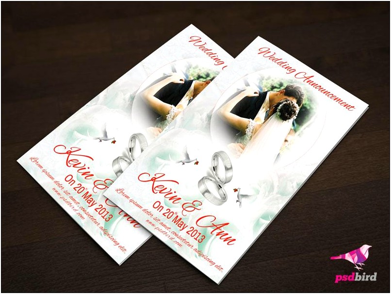 Indian Wedding Reception Invitation Templates Free Download