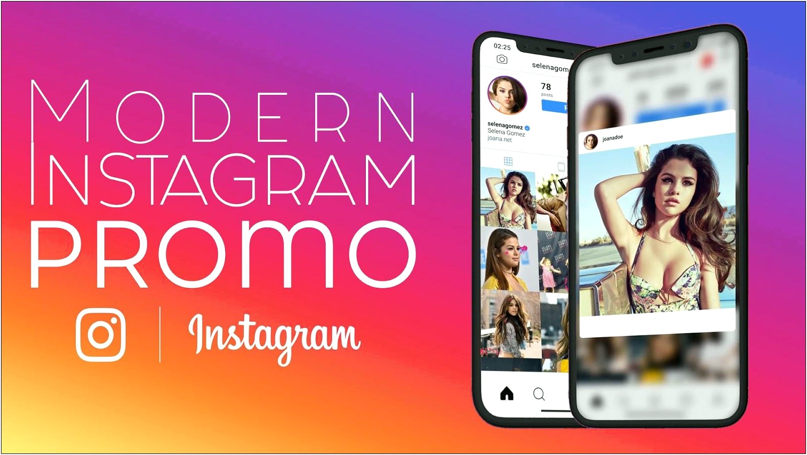 Instagram Post After Effects Template Free