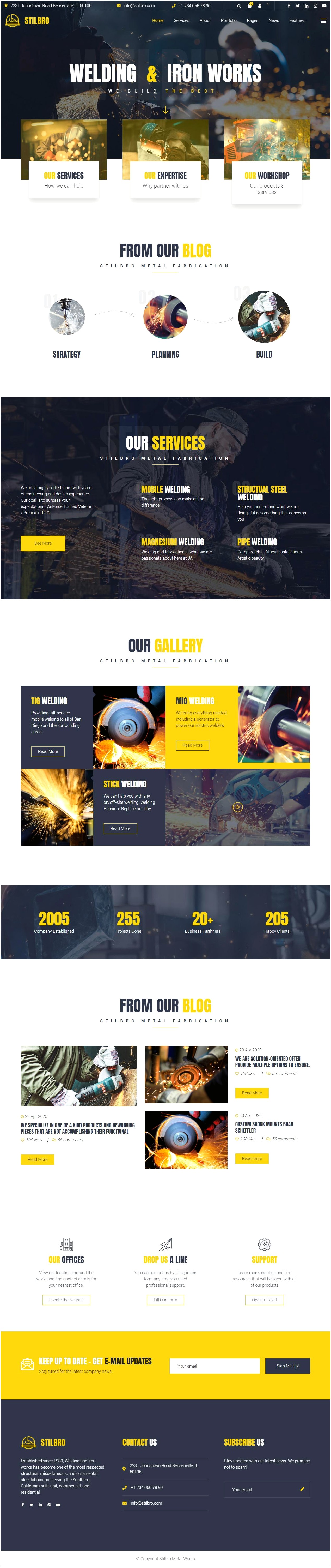 Internet Service Provider Templates Html5 Responsive Free