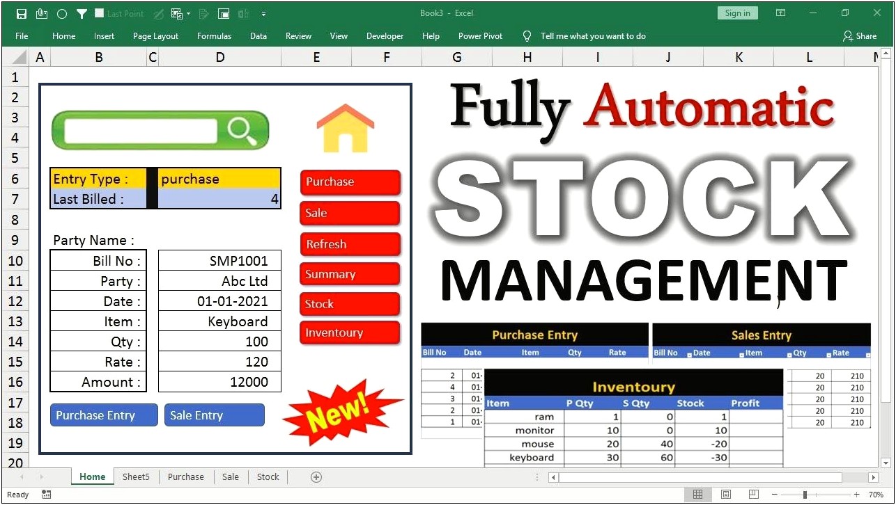 Inventory Management Excel Template Free Download Templates : Resume