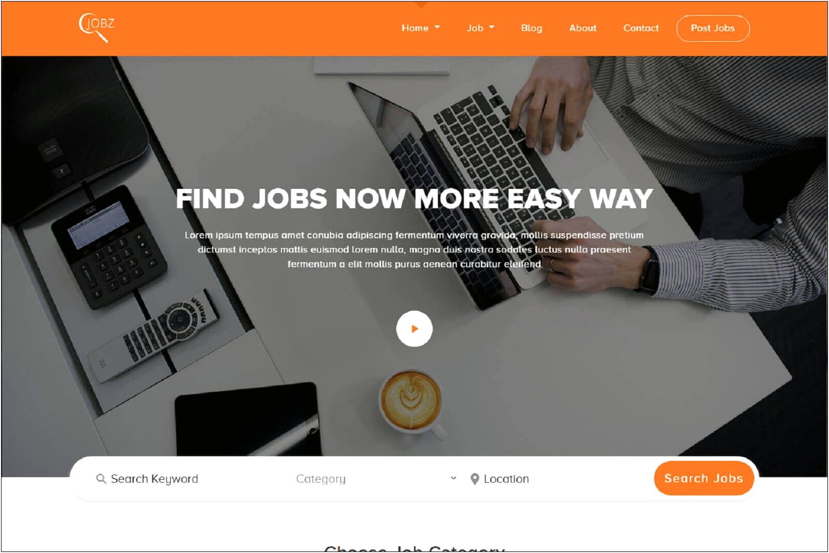 Jobboard Responsive Job Market Html Template Free Download