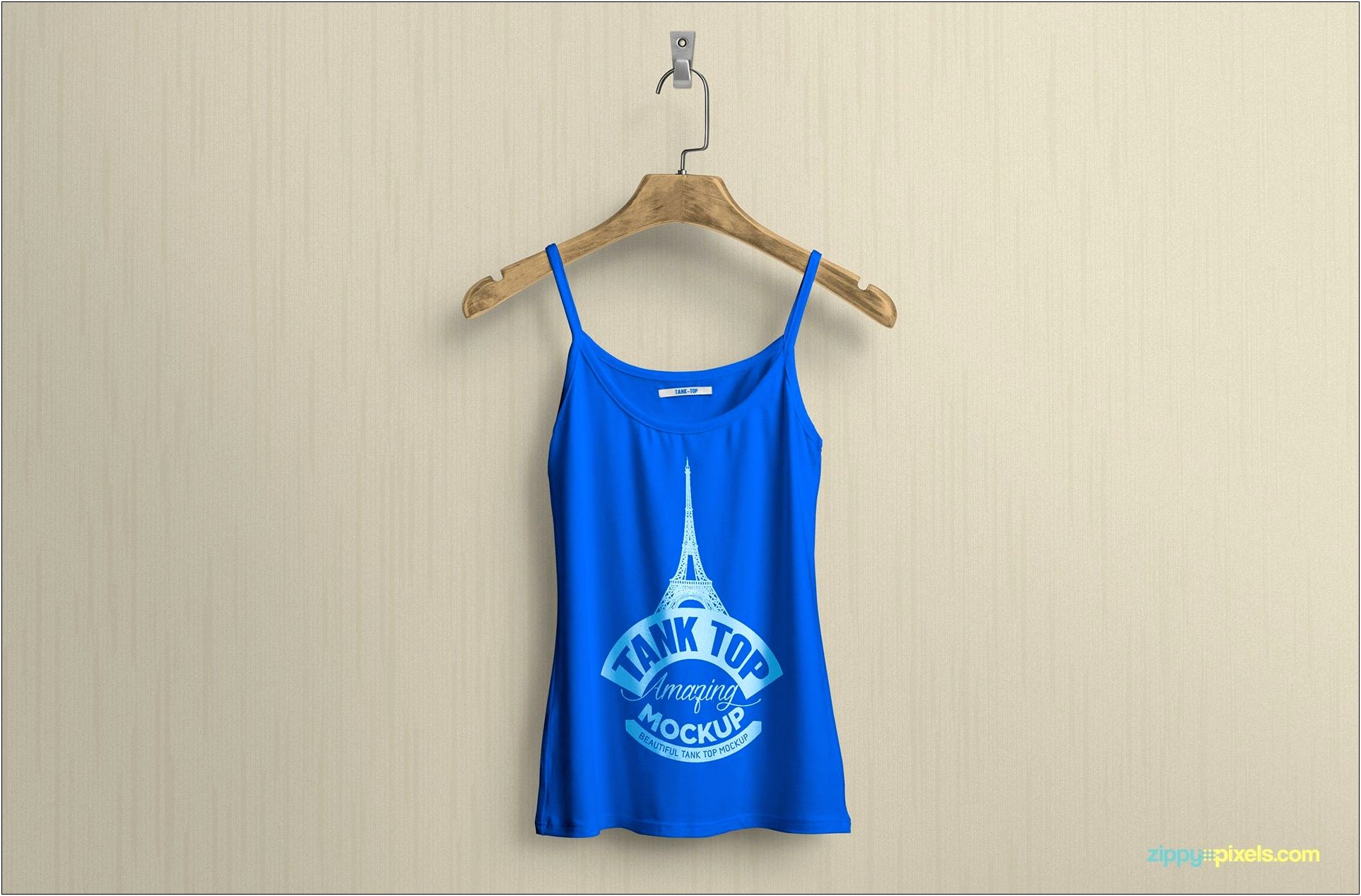 Ladies Racerback Tank Top Mockup Templates Free