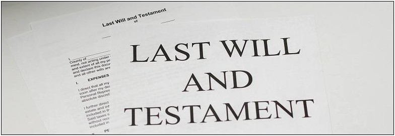 Last Will And Testament Pennsylvania Template Free