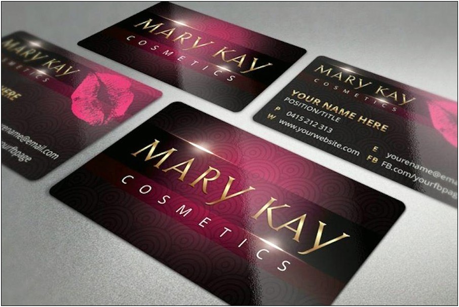 Mary Kay Business Card Template Free Download