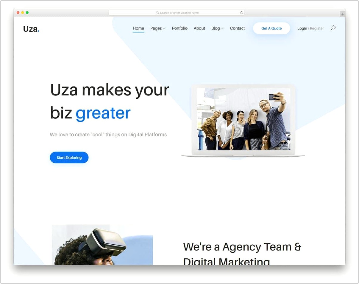 Megabiz Responsive Html Css Template Free Download