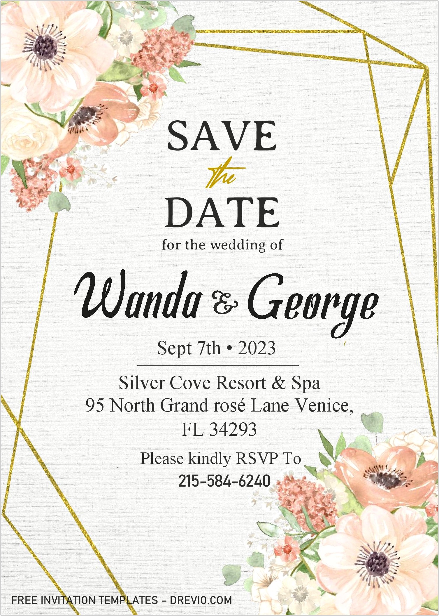Microsoft Publisher Save The Date Template Free