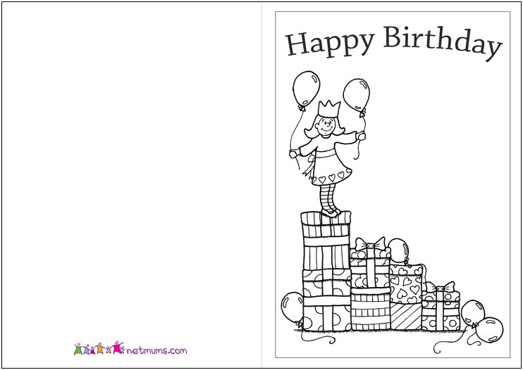 Mom Birthday Card Template Free Kitty Printable