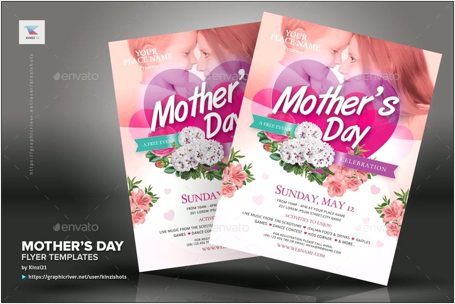 Mother's Day Flyer Template Free