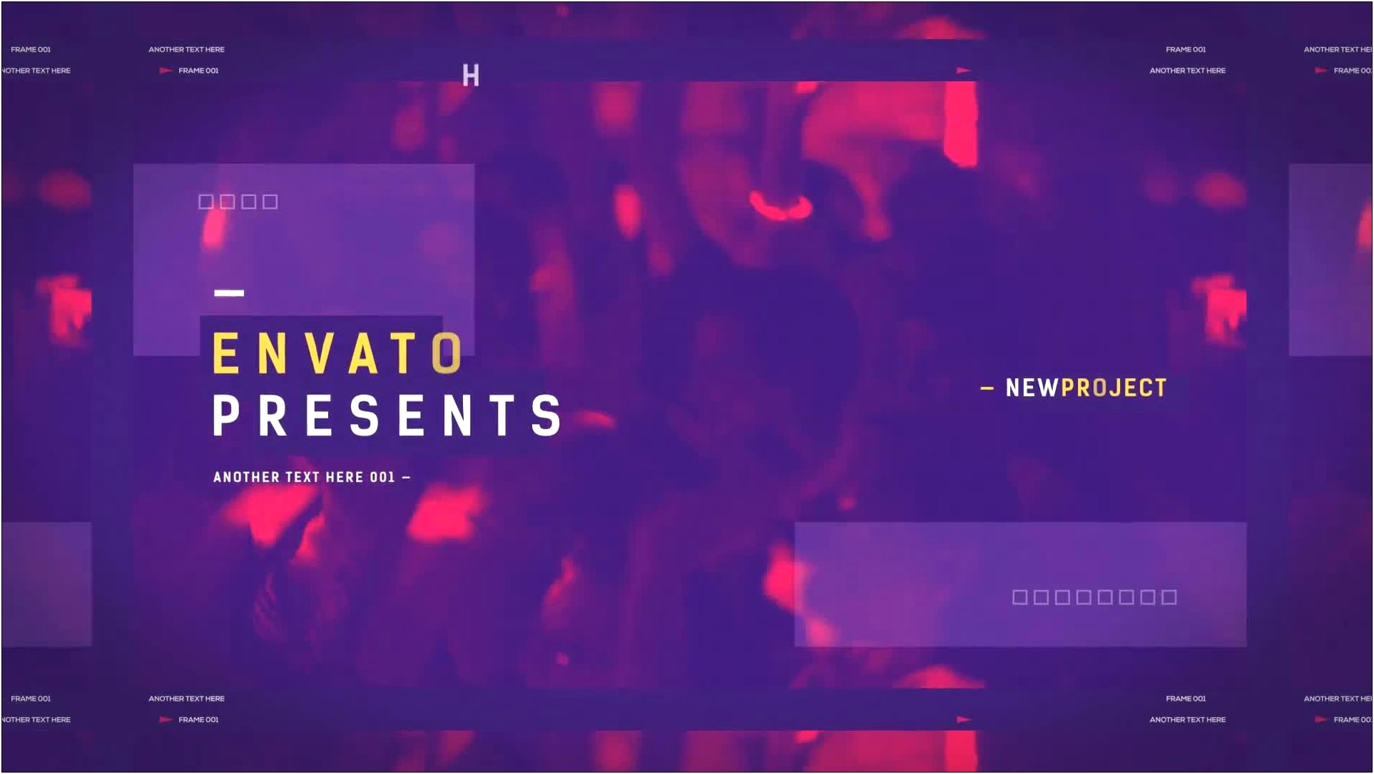 after effects template music event free download