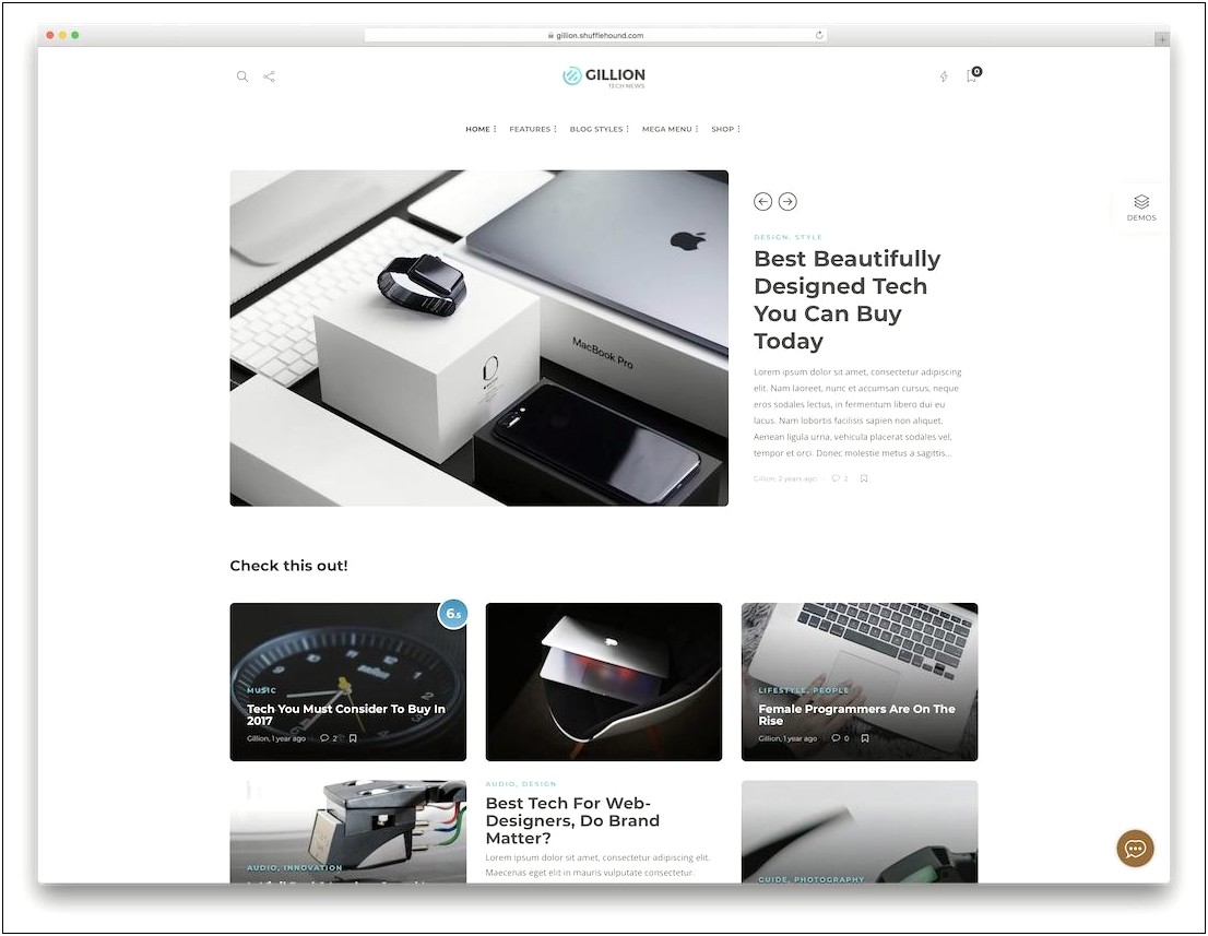 Neotech Tech Magazine Html Template Free Download