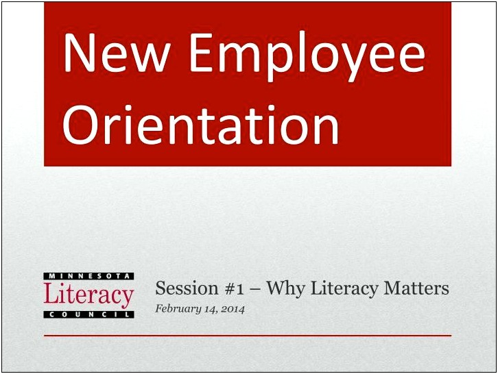 New Employee Orientation Template Powerpoint Free Download Ppt